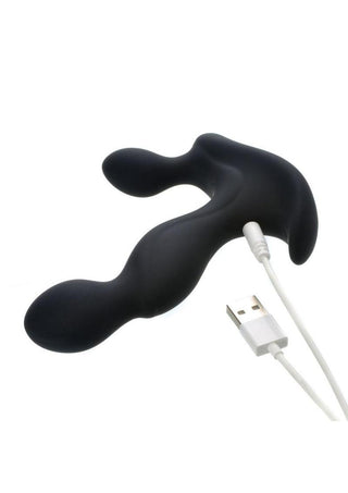 Adam and Eve - Adam's Vibrating Triple Probe Rechargeable Silicone Prostate Massager