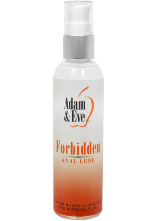 Adam and Eve Forbidden Water Based Anal Lubricant - 4oz