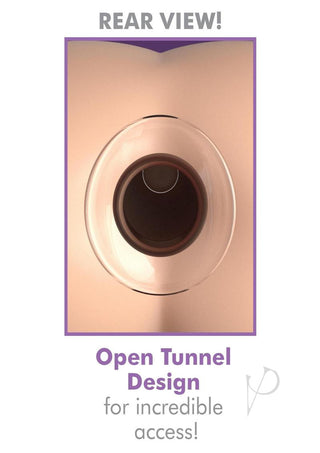 Anal Fantasy Elite Large Anal Gaper Glass Open Tunnel - Large