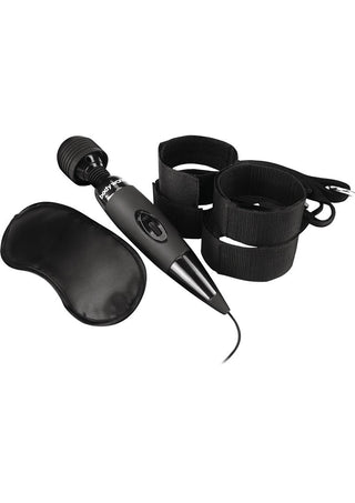 Bodywand Midnight Bed Spreader Kit Couples Collection Gift - Black - Set