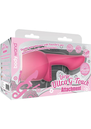 Bodywand Ultra G-Touch Silicone Attachment - Pink - Large