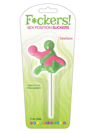 Candyprints F*ckers Sex Position Sucker Seesaw - Seductive - Strawberry