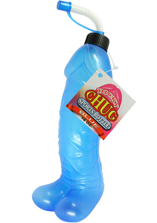 Dicky Chug Sports Bottle - Blue - 16 Ounce