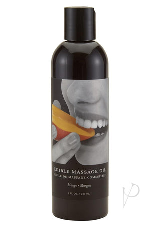 Earthly Body Edible Massage Oil Mango - 8oz