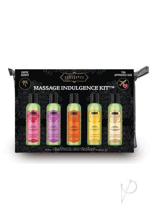 Kama Sutra Massage Indulgence Kit - 2oz - 5 Bottles