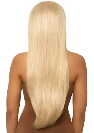 Leg Avenue Long Straight 33 Center Part Wig - Blonde/Yellow - One Size