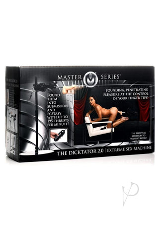 Master The Dicktator 2.0 Extreme Sex Machine with Remote Control