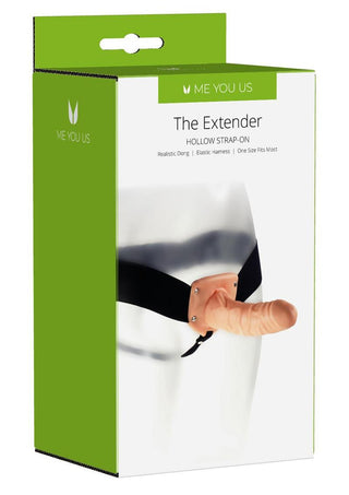ME YOU US The Extender Hollow Strap-On - Vanilla