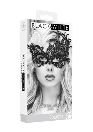 Ouch! Lace Eye-Mask Royal - Black