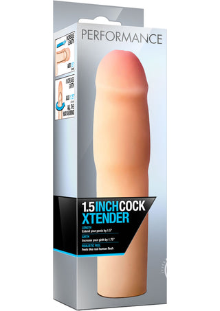 Performance Cock Xtender Penis Extender - Flesh/Vanilla - 1.5in