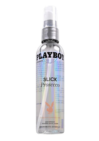 Playboy Slick Prosecco Water Based Lubricant - 4oz