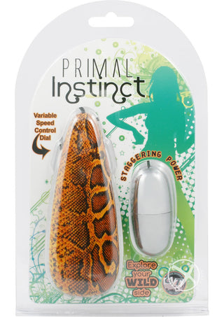 Primal Instinct Egg - Snake - Animal Print