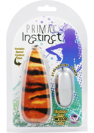 Primal Instinct Egg - Tiger - Animal Print