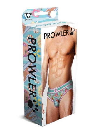 Prowler Swimming Open Brief - Blue/Multicolor - XSmall