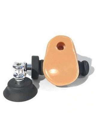 Rascal Jock Brent Silicone Cock Dildo with Silicone Handle and Suction Cup Base - Vanilla - 8in