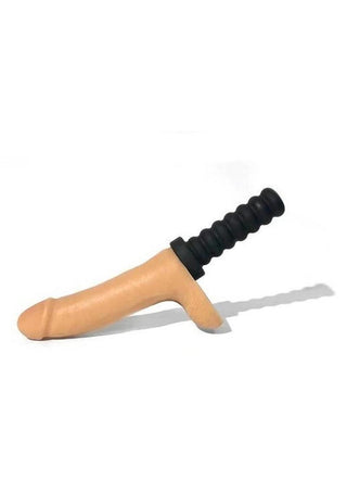 Rascal Jock Brent Silicone Cock Dildo with Silicone Handle and Suction Cup Base