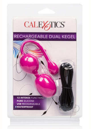 Rechargeable Dual Kegel Silicone Rechargeable Waterproof - Pink