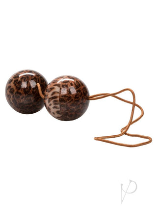The Leopard Duotone Kegel Balls - Animal Print