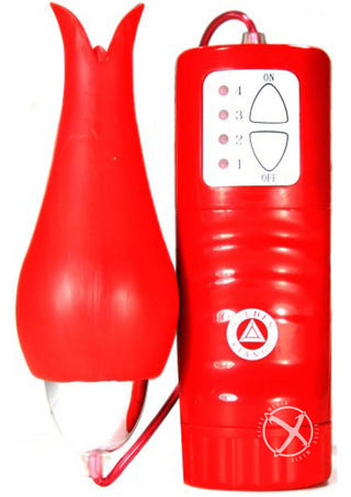Tulip Teaser Climatic Clitoral Stimulator - Red