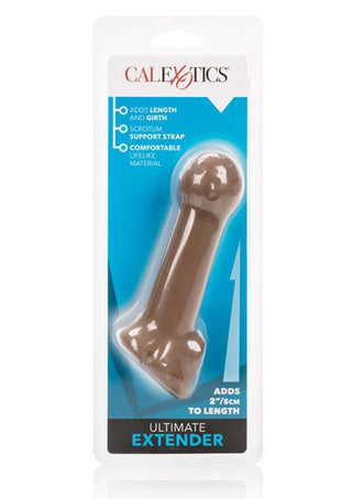 Ultimate Extender Penis Sleeve - Chocolate - 6.25in