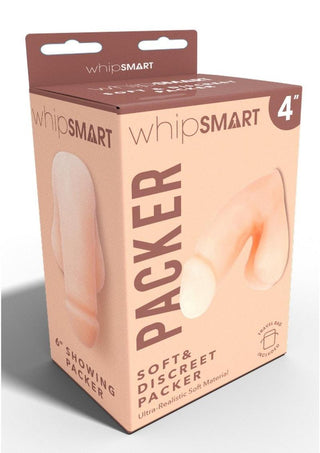 WhipSmart Soft and Discreet Packer - Vanilla - 4in