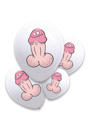 Willy Pecker Balloons - 6 Pack