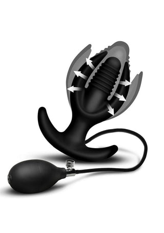 Ass Lock Magnetic Inflatable Anchor Silicone Anal Plug