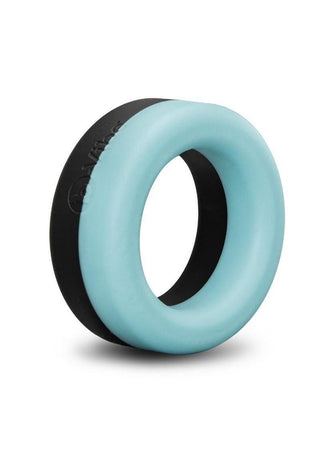 B-Vibe Flex Band Silicone Cock Ring - Blue - 30mm