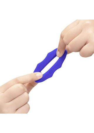 B-Vibe Flex Ring Hex Silicone Cock Ring