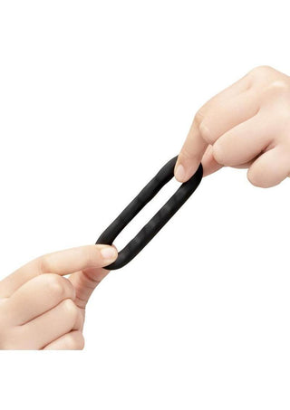 B-Vibe Flex Ring Tread Silicone Cock Ring