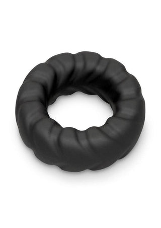 B-Vibe Flex Ring Tread Silicone Cock Ring