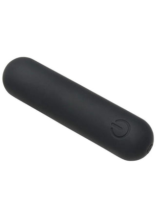 Bang! Bg Flexible Rechargeable Silicone Bullet - Black