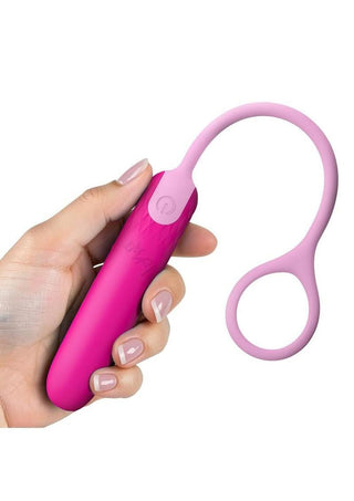 Bang Silicone Rechargeable Bullet with Retrieval Cord