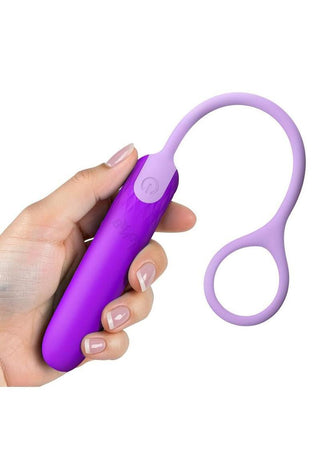 Bang Silicone Rechargeable Bullet with Retrieval Cord