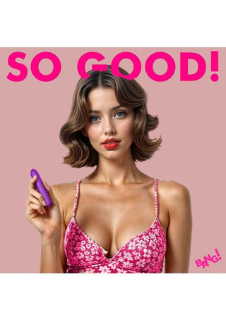 Bang Tapered Flexible Silicone Rechargeable Bullet