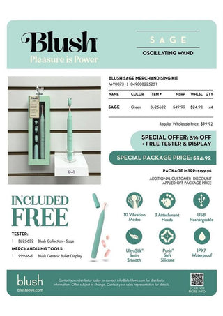 Blush Sage Merchandising Kit