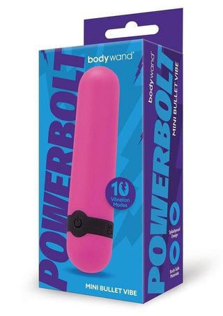 Bodywand Powerbolt Rechargeable Mini Bullet - Pink