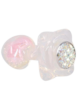 Booty Bling Jeweled Wearable Translucent Silicone Anal Plug