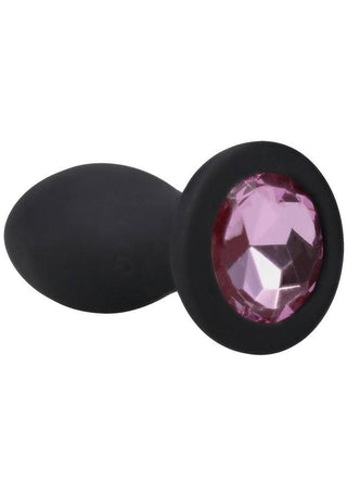 Booty Bling Jeweled Wearable Vibrating Silicone Plug