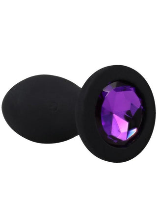 Booty Bling Jeweled Wearable Vibrating Silicone Plug