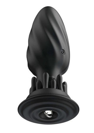 Butts Up Rotating Spiral Rechargeable Silicone Plug