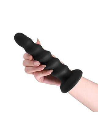 Colours Twist Silicone Dildo with Suction Cup