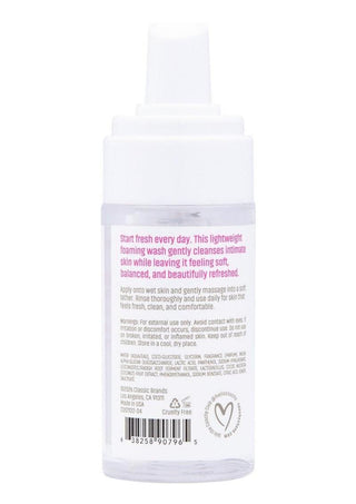 Coochy Fab Fresh Intimate Foaming Cleanser Peony