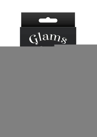 Cosmic Glams Silicone Anal Plug - Blue/Pink - Medium