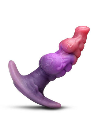 Creature Cocks Dragon Master Silicone Butt Plug - Multicolor
