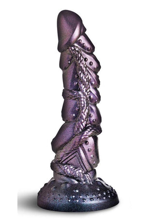 Creature Cocks Ilias Elf Silicone Dildo - Silver - 8.5in