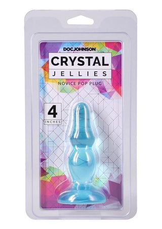 Crystal Jellies Novice Pop Plug - Teal - 4in