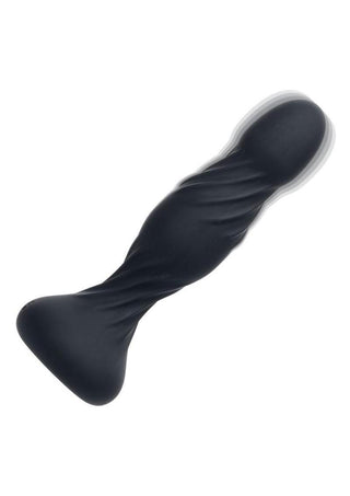 Deep Stud Rechargeable Silicone Reverberating Probe