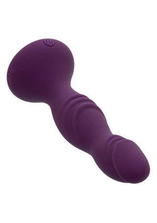 Deep Stud Rechargeable Silicone Reverberating Probe