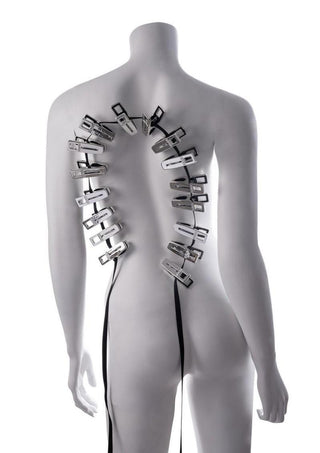 Edge Body Zipper Clothes Pins